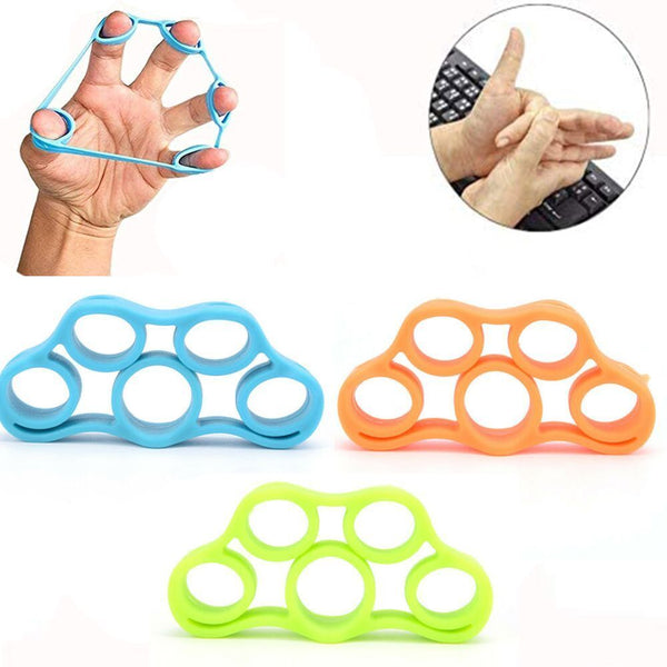 Finger Stretcher Hand Resistance Band for Grip Strength Exercise Tension Trainer - Lets Party