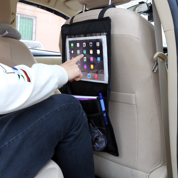 Car Seat Back Organizer Tidy Storage Travel Kid Storage iPad Galaxy Tab Holder - Lets Party