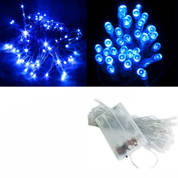 2/3/4/5/10m Battery Powered String Fairy Lights Party Wedding Christmas Decor - Lets Party