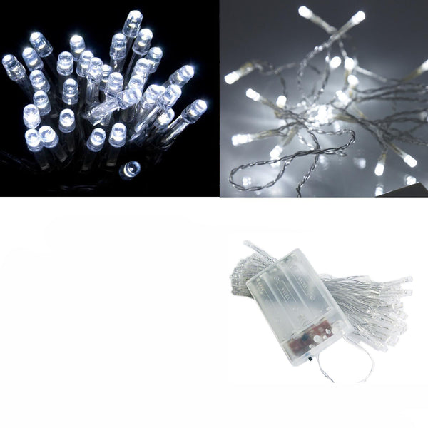 2/3/4/5/10m Battery Powered String Fairy Lights Party Wedding Christmas Decor - Lets Party