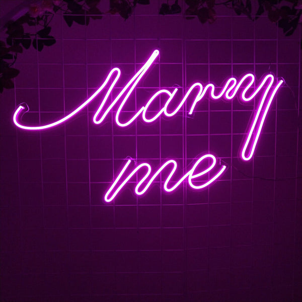 91x58cmMerryMe LED Neon Lights Sign Board Acrylic Party Wedding Battery Operated - Lets Party