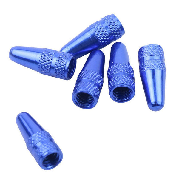 6pcs Alloy For Presta Valve Caps - FRENCH - Bicycle Bike - Colour Ano Anodized - Lets Party