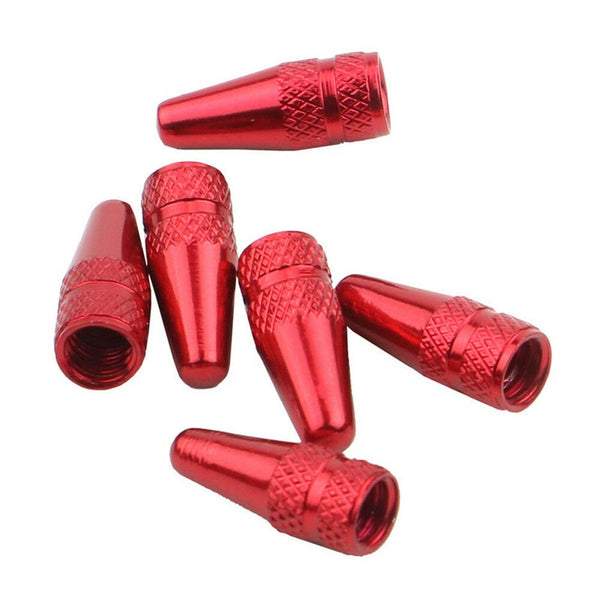 6pcs Alloy For Presta Valve Caps - FRENCH - Bicycle Bike - Colour Ano Anodized - Lets Party