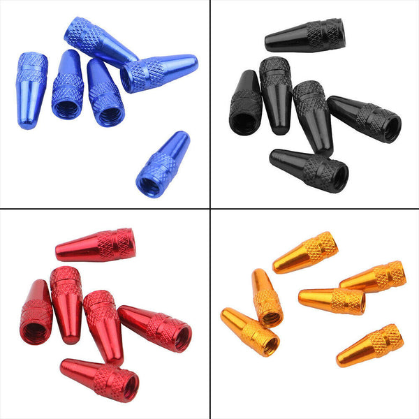 6pcs Alloy For Presta Valve Caps - FRENCH - Bicycle Bike - Colour Ano Anodized - Lets Party