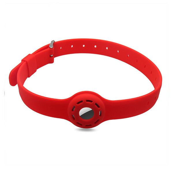 For Apple AirTag Silicone Band Collar Case Air Tag GPS Anti-lost for Cat Dog Pet - Lets Party
