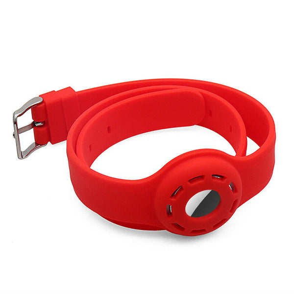 For Apple AirTag Silicone Band Collar Case Air Tag GPS Anti-lost for Cat Dog Pet - Lets Party