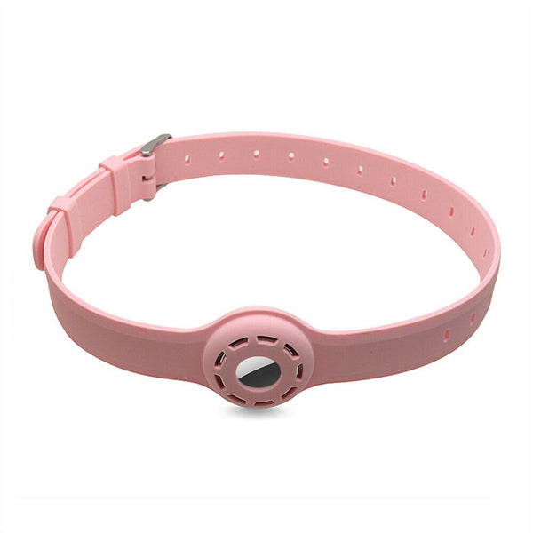 For Apple AirTag Silicone Band Collar Case Air Tag GPS Anti-lost for Cat Dog Pet - Lets Party