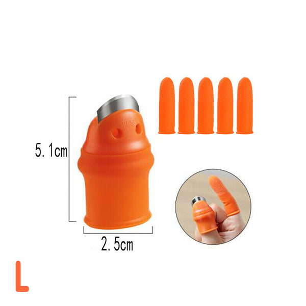 Garden Silicone Thumb Knife, Universal Finger Cutter Vegetable Gardening-Tool AU - Lets Party