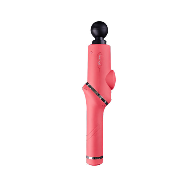 Spector Massage Gun 90° Rotatable Deep Tissue Percussion Muscle Vibrating Pink - Lets Party