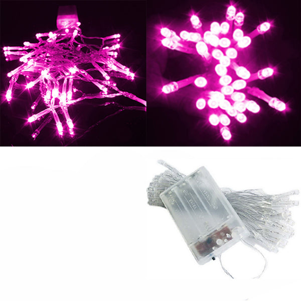 2/3/4/5/10m Battery Powered String Fairy Lights Party Wedding Christmas Decor - Lets Party