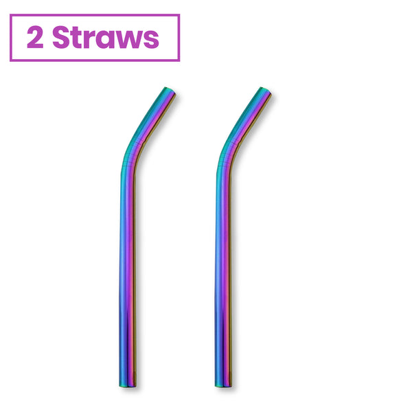 Thick Shake Milkshake Stainless Steel Straws Reusable Metal Drinking Straw Brush - Lets Party