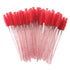 Red New Disposable Eyelash Brush Applicator Extension Mascara Wands - Lets Party