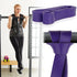 Resistance Band Heavy Duty Exercise Fitness Workout Band Purple 35-85lbs - Lets Party