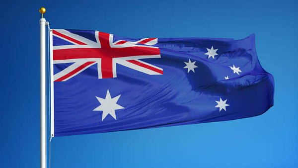 Extra Large Aussie Australian Flag Australia Day Oz Heavy Duty Outdoor 90x180cm - Lets Party