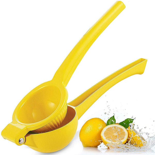 Premium Quality Metal Lemon Squeezer Handheld Juicer Presser Citrus Juice Lime - Lets Party