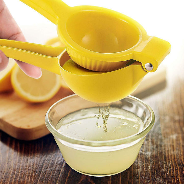 Premium Quality Metal Lemon Squeezer Handheld Juicer Presser Citrus Juice Lime - Lets Party