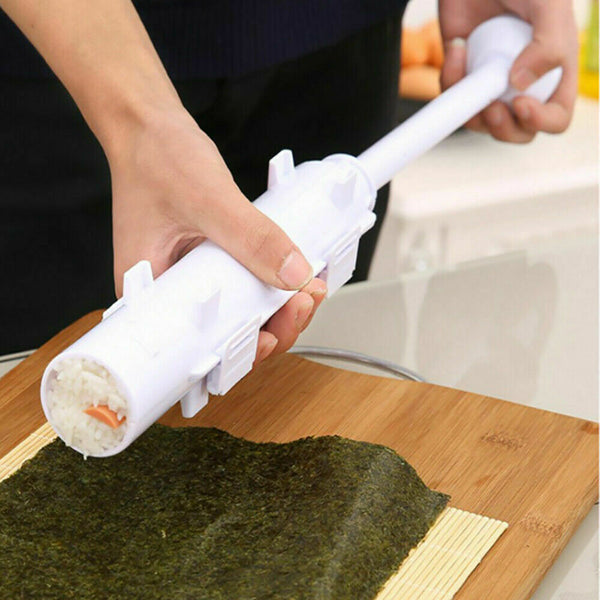 Sushi Tube Kit Machine Apparatus Rolling Rice Roller Mold DIY Maker Tool Kitchen - Lets Party