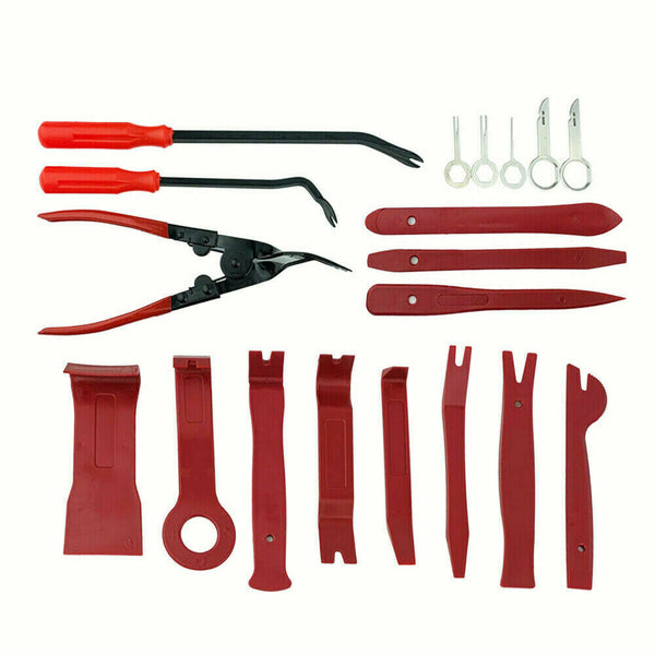 31X Car Trim Removal Tool Set Hand Tools Panel Pry Bar Door Interior Clip Kit - Lets Party