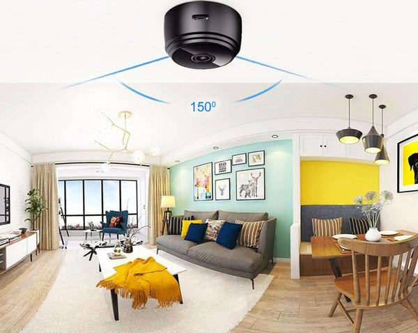 1080P HD Mini Wifi Wireless IP Hidden Spy Camera Security Cam Network Monitor - Lets Party