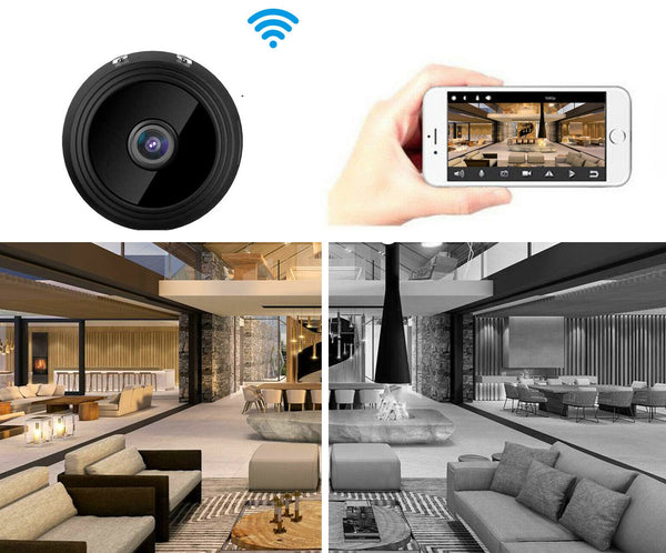1080P HD Mini Wifi Wireless IP Hidden Spy Camera Security Cam Network Monitor - Lets Party