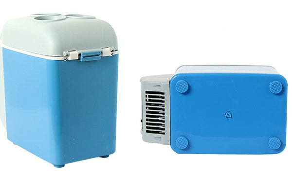 Portable Mini 7.5L Car Fridge Freezer Cooler Warmer 12V Camping Refrigerator  - Lets Party