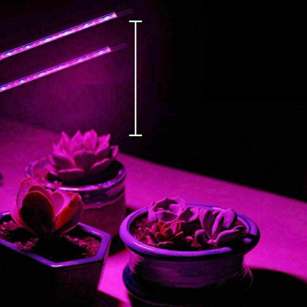 4 Head 80 LED Grow Light Growing Veg Flower Indoor Clip 40W Plant Lamp - Lets Party