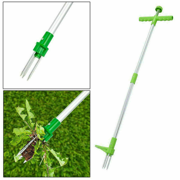 Weed Puller Weeder Twister Twist Pull Garden Lawn Root Killer Remover Tool  - Lets Party