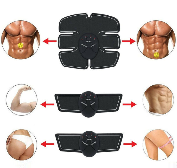  Muscle Stimulator Training Gear ABS Ultimate Trainer Full Body Exercise Belt - Lets Party