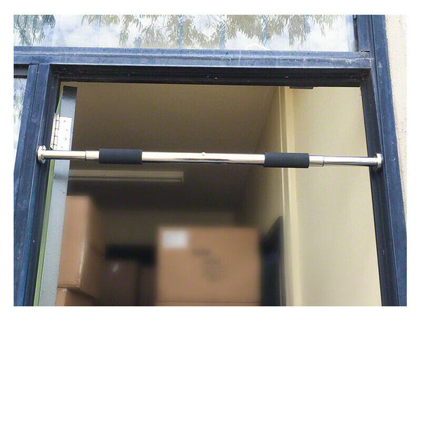 Door Chin Up Bar Portable Pull Up Doorway Home Gym Workout Fitness Abs Exercise - Lets Party