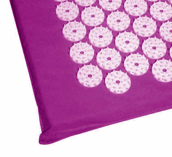 Yoga Massage Acupressure Mat Shakti Sit Lying Mats Pain Stress Soreness Relax - Lets Party