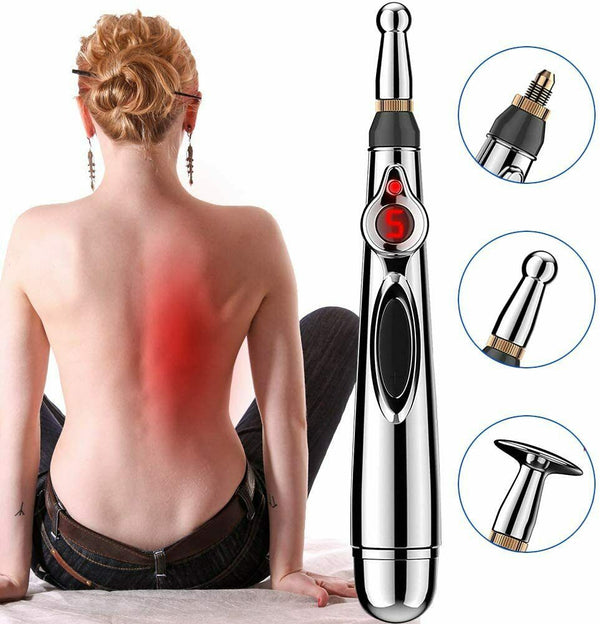 Pulse Analgesia Body Pain Relief Electronic Acupuncture Pen & Acupuncture Mat - Lets Party