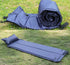 2x Self Inflating Mattress Camping Hiking Airbed Mat Sleeping w/ Pillow Bag Camp - Lets Party
