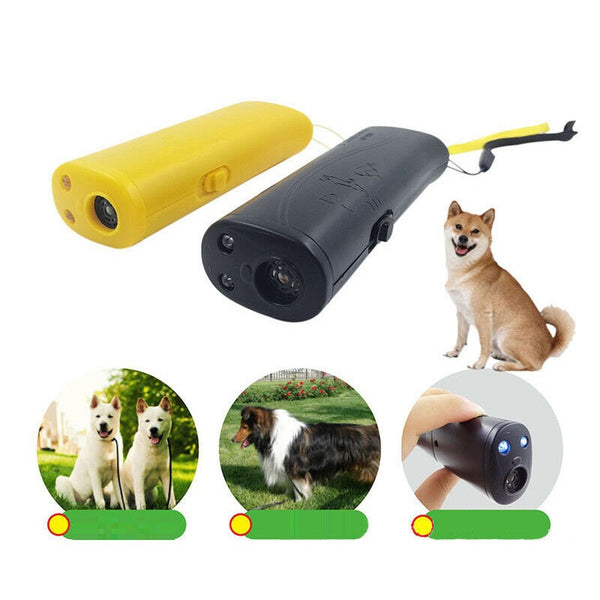 Ultrasonic Anti Bark Device Dog Training Repeller Stop Barking Control Tool - Lets Party