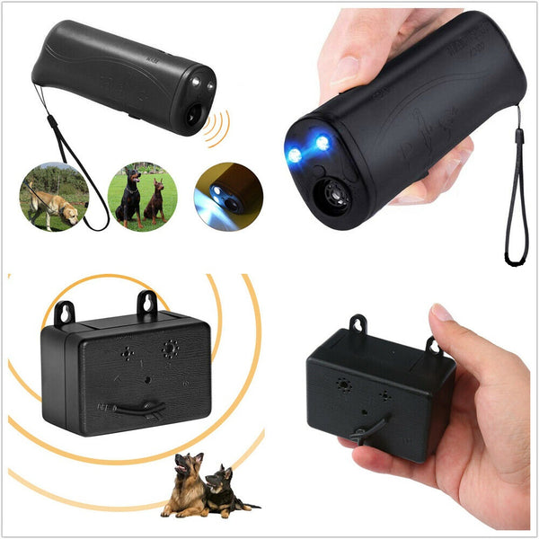 Ultrasonic Anti Bark Device Dog Training Repeller Stop Barking Control Tool - Lets Party