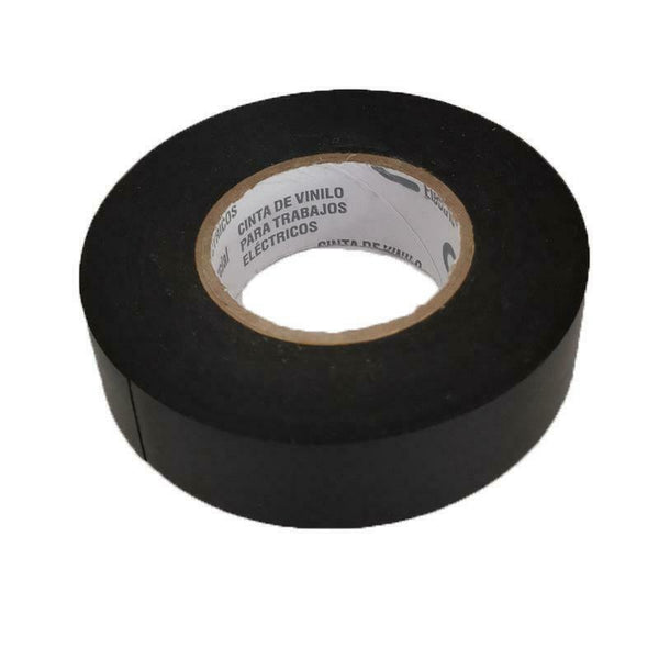 BLACK 20M NITTO TAPE PVC ELECTRICAL TAPE - Lets Party