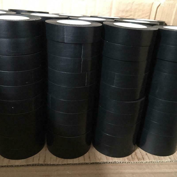 BLACK 20M NITTO TAPE PVC ELECTRICAL TAPE - Lets Party