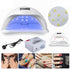 New SUN5 48W LED UV Nail Lamp Light Gel Polish Dryer Manicure Art Curing AU Plug - Lets Party