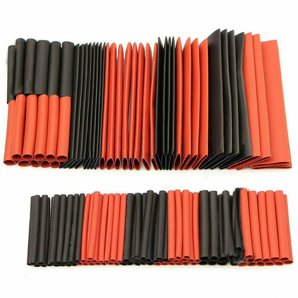 150 pcs Heat Shrink Tubing Tube Assortment Wire Cable Insulation Sleeving Kit  - Lets Party