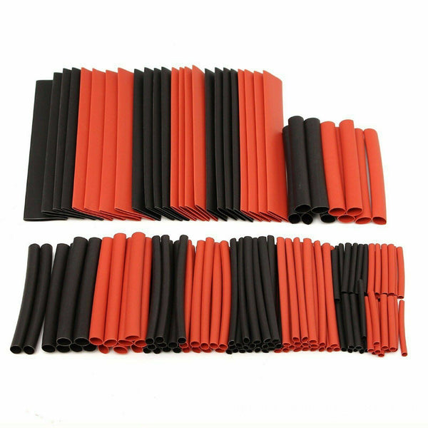 150 pcs Heat Shrink Tubing Tube Assortment Wire Cable Insulation Sleeving Kit  - Lets Party