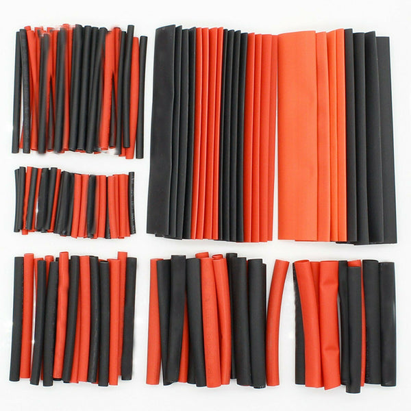 150 pcs Heat Shrink Tubing Tube Assortment Wire Cable Insulation Sleeving Kit  - Lets Party