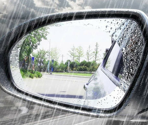 Car Rear Mirror Waterproof Film Side Window Glass Films Anti-Fog Rain-Proof - Lets Party
