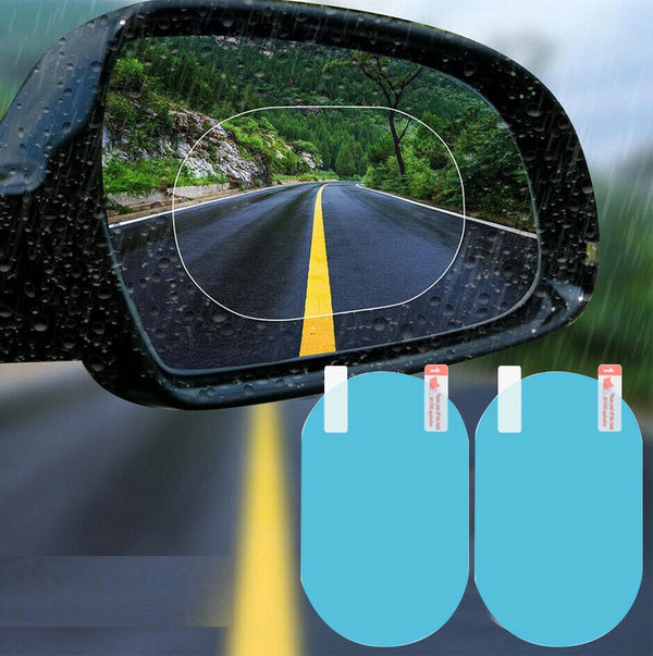 Car Rear Mirror Waterproof Film Side Window Glass Films Anti-Fog Rain-Proof - Lets Party