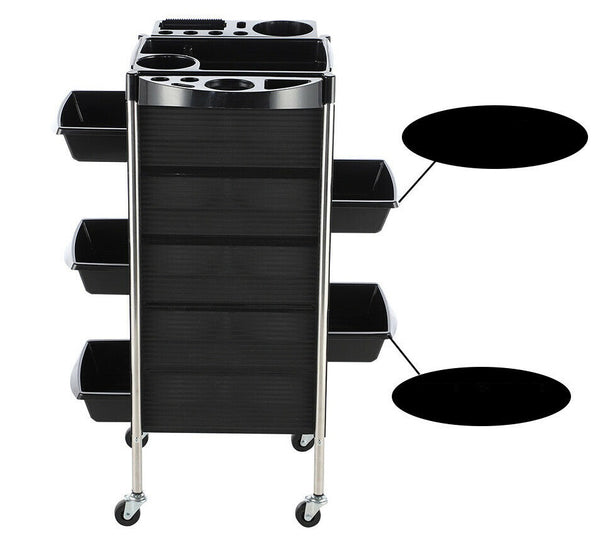 Hairdressing Salon Trolley Beauty Salon Spa Rolling Storage Cart - Lets Party