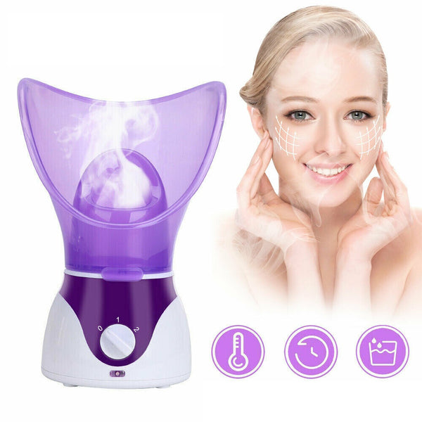 For Face Nymph Spa Home Facial Steamer Sauna Pores Office Deep Cleanse SPA - Lets Party