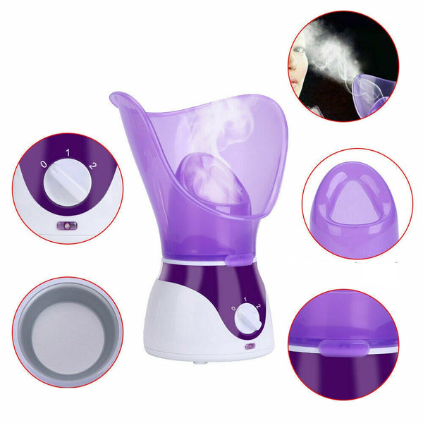 For Face Nymph Spa Home Facial Steamer Sauna Pores Office Deep Cleanse SPA - Lets Party