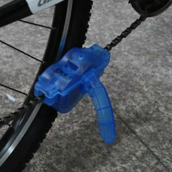 Bicycle Chain Cleaner Bike Wash Tool Cycling Scrubber Cleaning Brushes Wheel - Lets Party