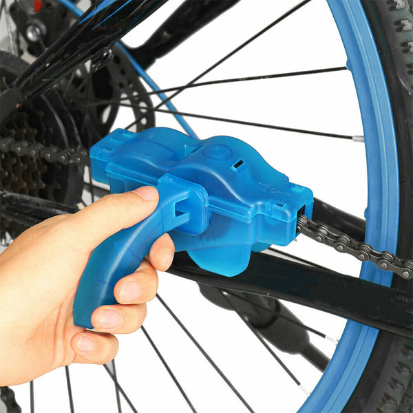 Bicycle Chain Cleaner Bike Wash Tool Cycling Scrubber Cleaning Brushes Wheel - Lets Party