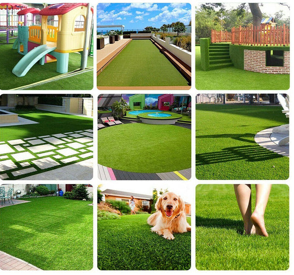 Primeturf Synthetic Artificial Grass Pins Fake Lawn Turf Weedmat U Pegs Plants - Lets Party