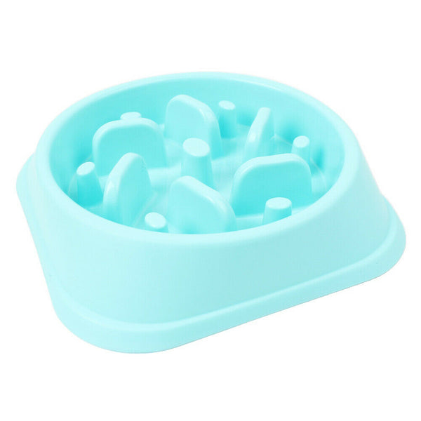 Dog Slow Feeder Pet Bowl Fun Bloat Maze Interactive Food Healthy Eating Dog Cat - Lets Party