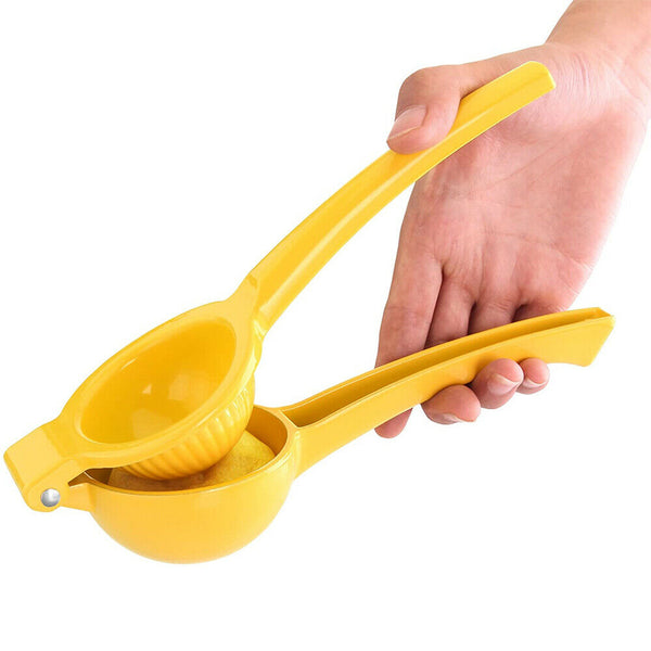 Premium Quality Metal Lemon Squeezer Handheld Juicer Presser Citrus Juice Lime - Lets Party